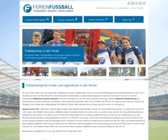 Ferienfussball.de(Fußballcamps) Screenshot