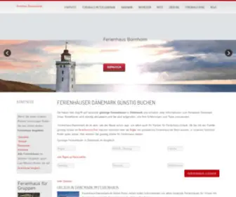 Ferienhaus-Daenemark.de(Ferienhaus Dänemark) Screenshot