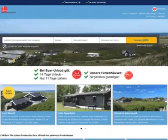 Ferienhaus-Danemark-Privat.de(Ferienhaus Dänemark privat) Screenshot