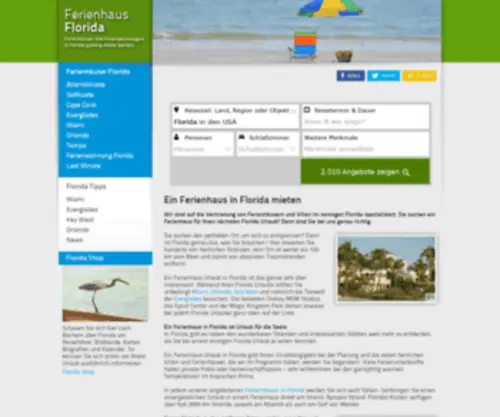 Ferienhaus-Florida.de(Ferienhaus Florida) Screenshot