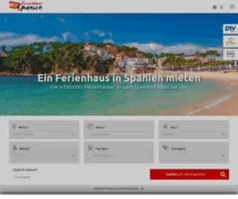 Ferienhaus-Spanien.de(Ferienhaus in Spanien buchen) Screenshot