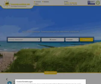 Ferienhausangebote.com(Ferienhäuser und Ferienwohnungen mieten) Screenshot