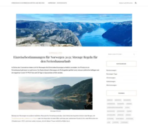 Ferienhausinnorwegen.net(Ferienhaus in Norwegen mieten und buchen) Screenshot