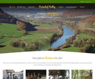 Ferienhof-Halbig.de(Der Ferienhof Halbig) Screenshot