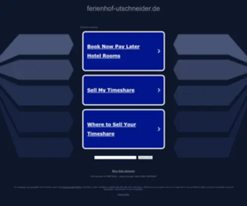 Ferienhof-Utschneider.de(Ferienhof) Screenshot