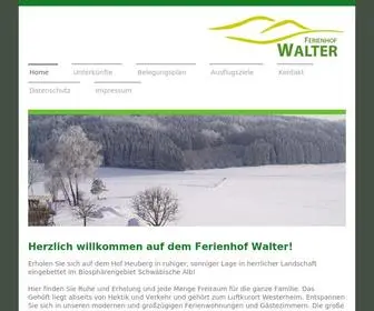 Ferienhof-Walter.com(Ferienhof Walter) Screenshot