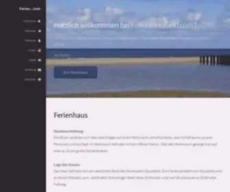 Ferieninholland.com(Ferien in Holland) Screenshot