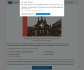 Ferienwohnung-Harz.de(Ferienwohnung oder Ferienhaus im Harz mieten) Screenshot