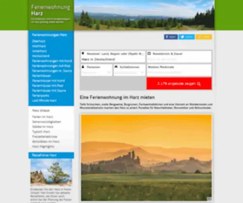 Ferienwohnung-Harz.online(Ferienwohnung Harz) Screenshot