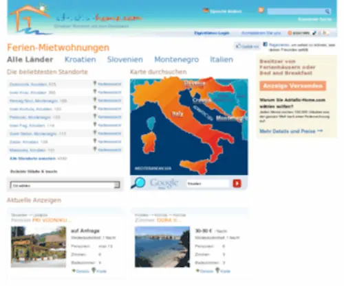 Ferienwohnung-Inkroatien.de(ferienwohnung inkroatien) Screenshot