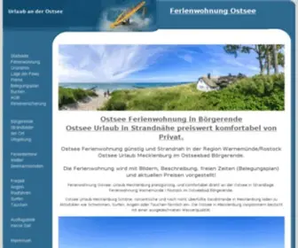 Ferienwohnung-Ostsee-Web.de(Ferienwohnung) Screenshot