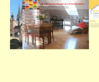 Ferienwohnung-Regensburg-Zentrum.de(Ferienwohnung Regensburg Ferienwohnungen Übernachten Unterkunft) Screenshot