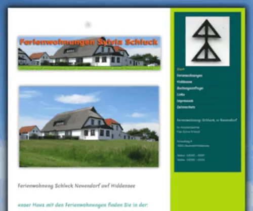 Ferienwohnung-SChluck.de(Ferienwohnung-Schluck, in Neuendorf auf Hiddensee) Screenshot