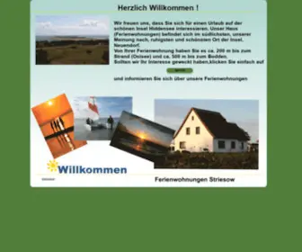 Ferienwohnung-Striesow.de(Ferienwohnungen Striesow) Screenshot