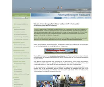 Ferienwohnungen-Hartward.de(Ferienwohnungen Hartward Ostfriesland) Screenshot