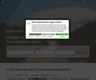 Feriering.dk(Sommerhus ved vestkysten i Danmark) Screenshot