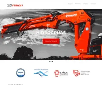 Feriolisa.com.ar(Ferioli SA) Screenshot