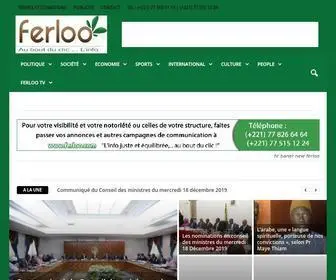 Ferloo.com(Actualités dakar) Screenshot