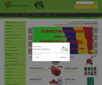 Ferma-Gradina.ro(Pagina Principala) Screenshot