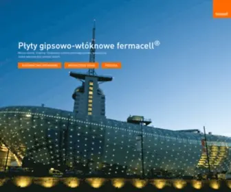 Fermacell.pl(PÅyty cementowo) Screenshot