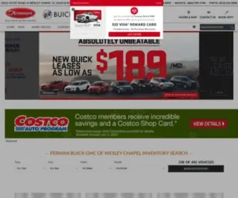 Fermanbuickgmc.com(New & Used Buick) Screenshot