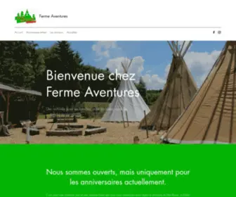 Ferme-Aventures.ch(Ferme Aventures) Screenshot