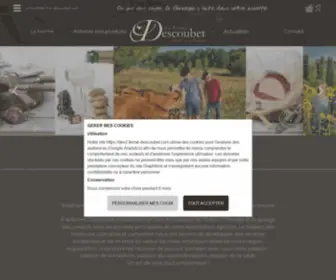 Ferme-Descoubet.com(Foie gras de canard) Screenshot