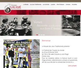 Ferme-Galame.org(La Ferme Galamé) Screenshot