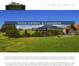 Ferme-Vaudoise.ch(Ferme Vaudoise) Screenshot