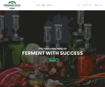 Fermentools.com(Learn About The Health Benefits of Sauerkraut) Screenshot