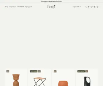 Fermliving.com(Danish design) Screenshot