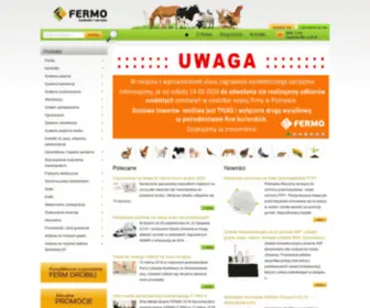 Fermo.pl(Produkty do hodowli zwierząt) Screenshot