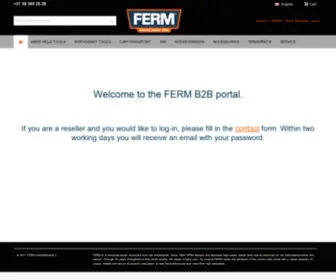 Fermportal.com(FERM Portal en) Screenshot