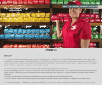 Fernandes-Group.com(FernandesGroup) Screenshot