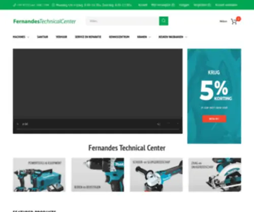 Fernandestechnical.com(Fernandes Technical Center) Screenshot