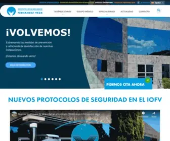 Fernandez-Vega.com(Instituto Oftalmol) Screenshot