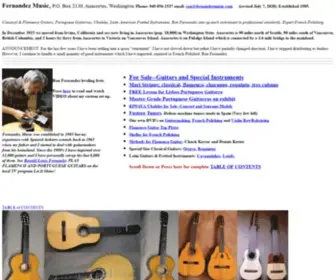 Fernandezmusic.com(Fernandez Music) Screenshot