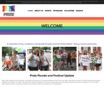 Fernandinabeachpride.com(Fernandina Beach Pride) Screenshot