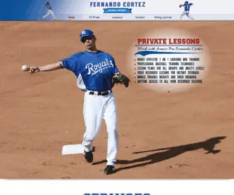 Fernandocortezbaseball.com(FCBALLC) Screenshot