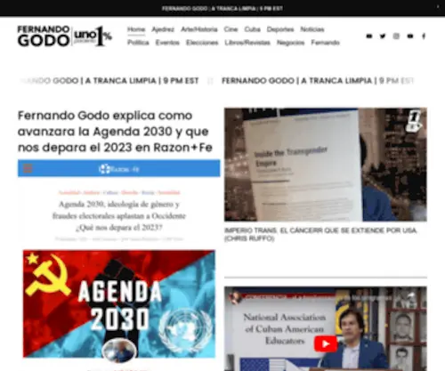 Fernandogodo.com(Fernando Godo) Screenshot