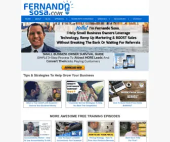 Fernandososa.com(Fernando Sosa) Screenshot