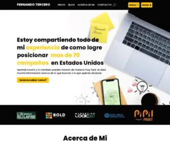 Fernandotercero.com(Fernando Tercero) Screenshot