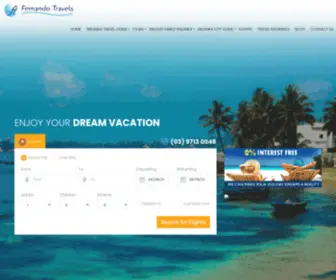 Fernandotravels.com.au(Sri Lanka Tour Packages) Screenshot