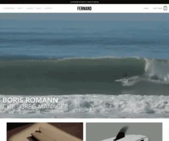 Fernandsurfboards.com(HOME VIDEO) Screenshot