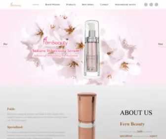 Fernbeauty.com.tw(Fern Beauty Official Website) Screenshot