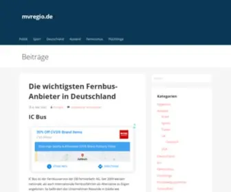 Fernbus-Bewertung.de(Die wichtigsten Fernbus) Screenshot