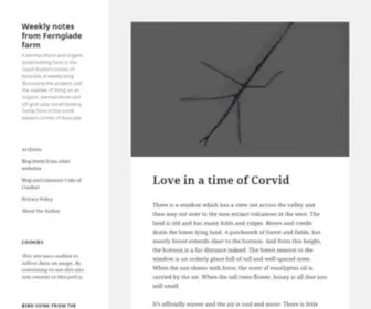 Ferngladefarm.com.au(A small mixed farm during the decline of the west) Screenshot