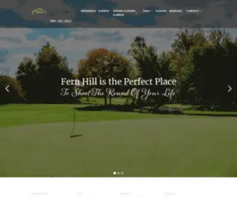 Fernhillgc.com(Fern Hill Golf Club) Screenshot