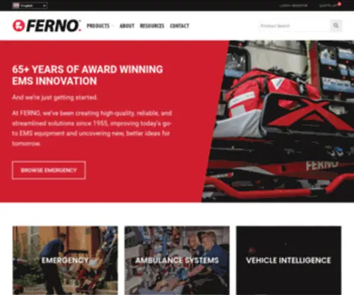 Ferno.ca(Ferno Canada) Screenshot