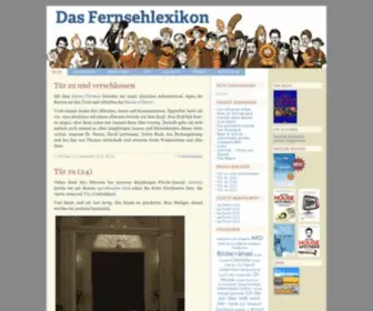 Fernsehlexikon.de(Fernsehlexikon) Screenshot